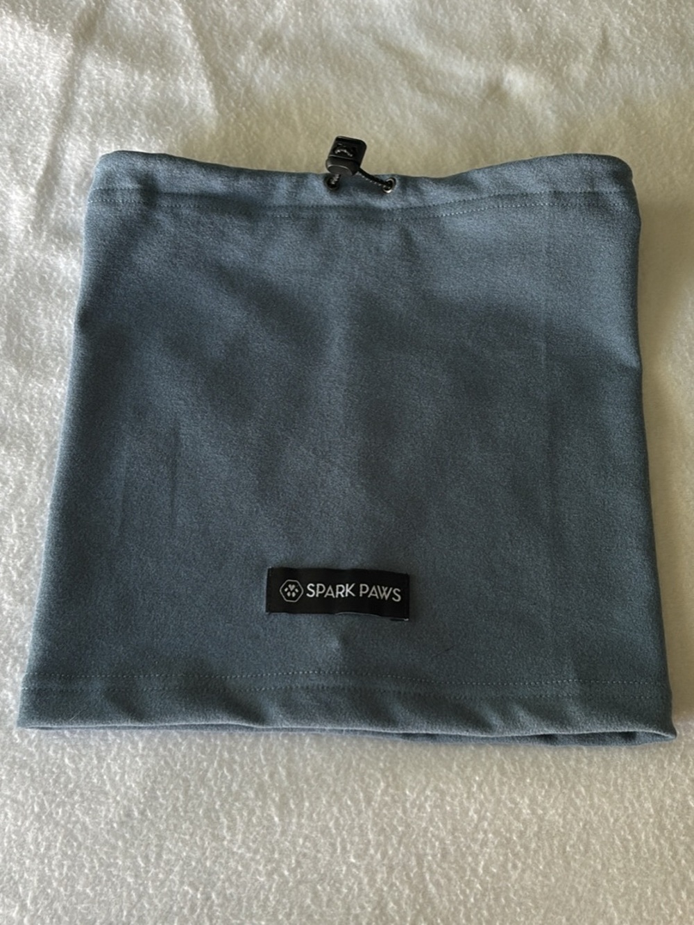 Dog Navy Blue Ear/Neck Protector Soft Fabric Size L
